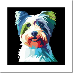 Biewer Terrier Pop Art - Dog Lover Gifts Posters and Art